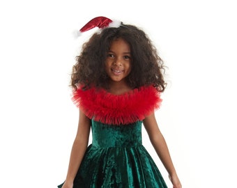 MRS CLAUS COSTUME, Mrs Claus Tutu Dress, Christmas Tutu Dress, Christmas Party Outfit, Holiday Gift, Christmas Costume, Christmas Dress