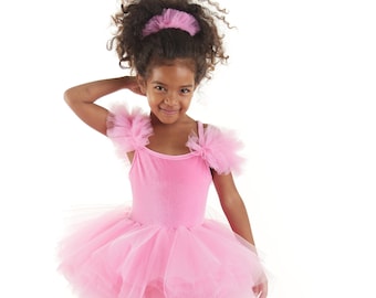 PINK TUTU DRESS, Girls' Tutu Dress, Ballet Dress, Pink Ballerina Dress, Dance Tutu Dress, Birthday Party Dress, Gifts for Girls