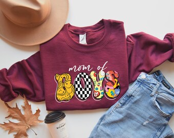 Mom of Boys Sweatshirt, Mothers Day Gift, Mom Sweatshirt, Mom Life Sweatshirt, Gift For Mom
