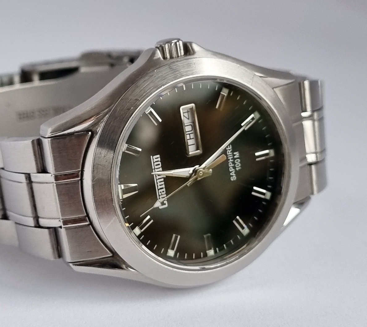 Champion sapphire best sale watch