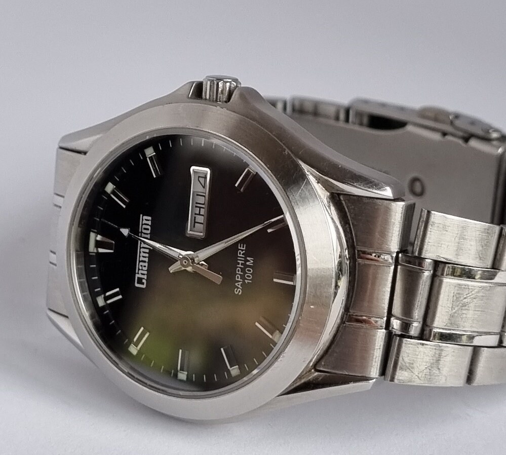 Champion sapphire watch clearance