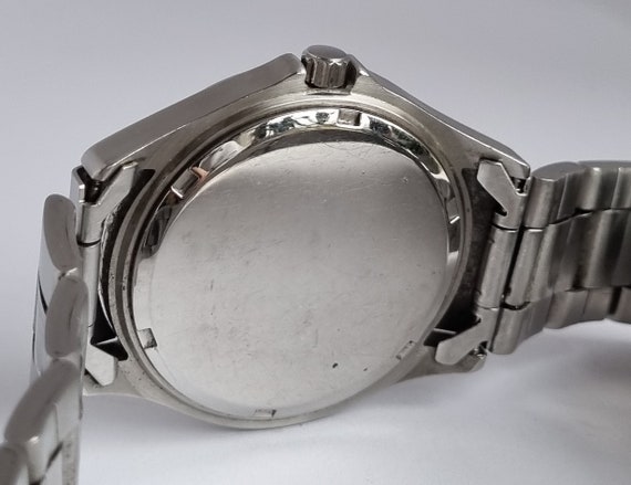 Vintage CHAMPION Sapphire Black Dial Men s Quartz Watch Etsy