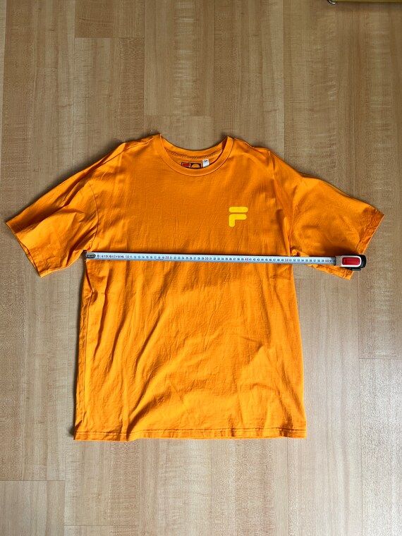 Fila orange shirt outlet