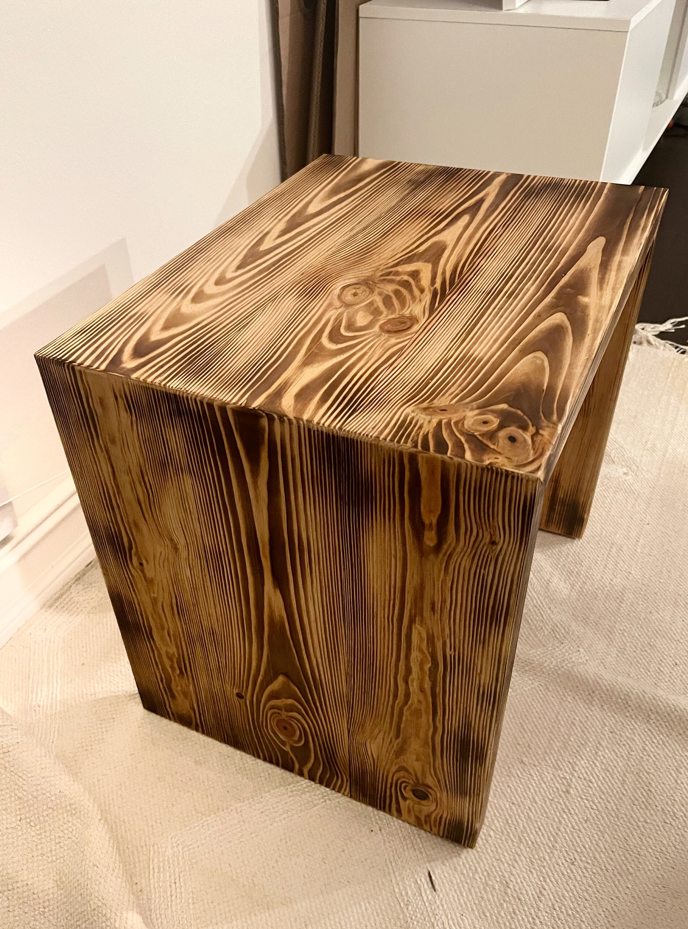 Rustic Waterfall Side/end Table/coffee Table Etsy