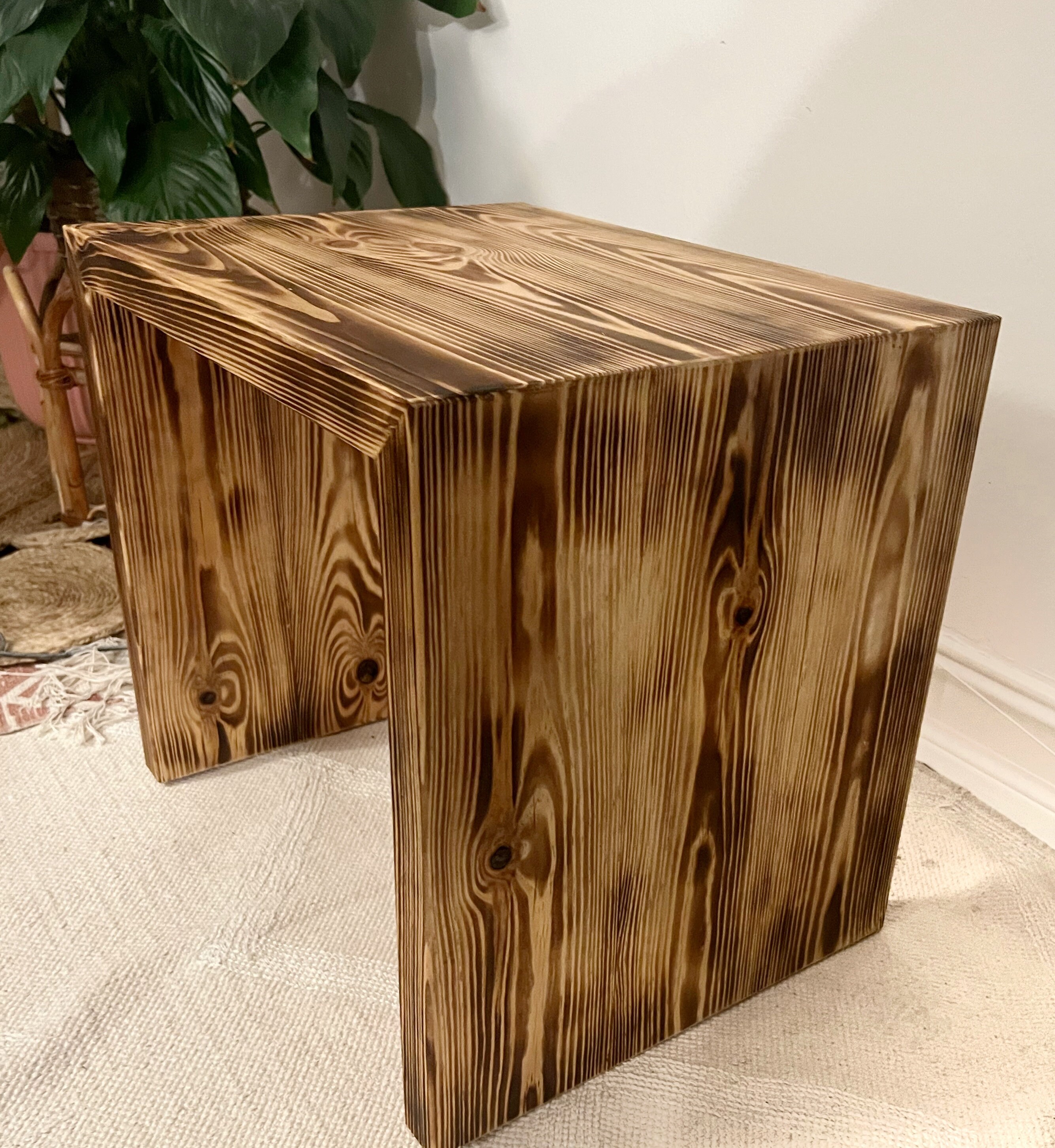 Rustic Waterfall Side/end Table/coffee Table Etsy
