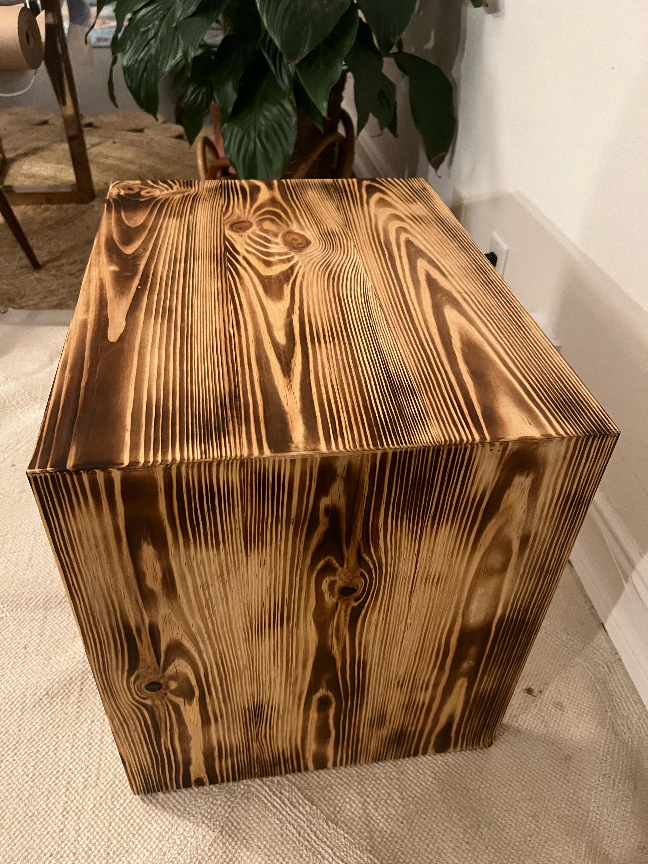 Rustic Waterfall Side/end Table/coffee Table Etsy