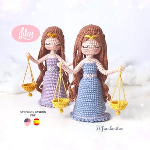 Libra Amigurumi Crochet Pattern (ESP/ENG), PDF file
