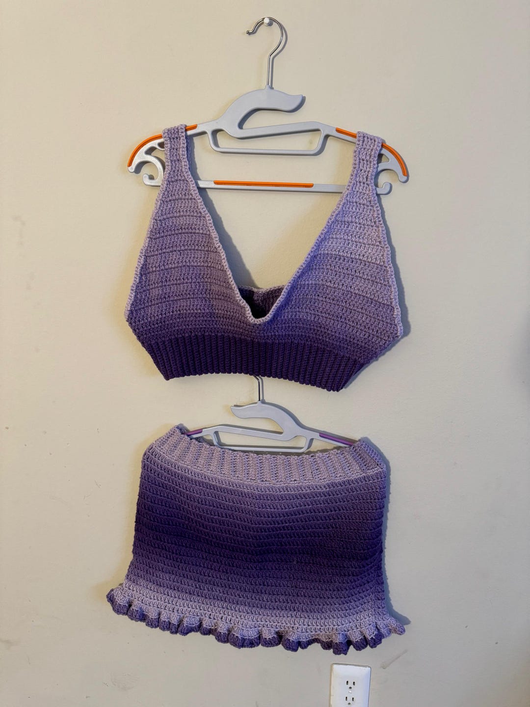 Ombre knit set main image 0