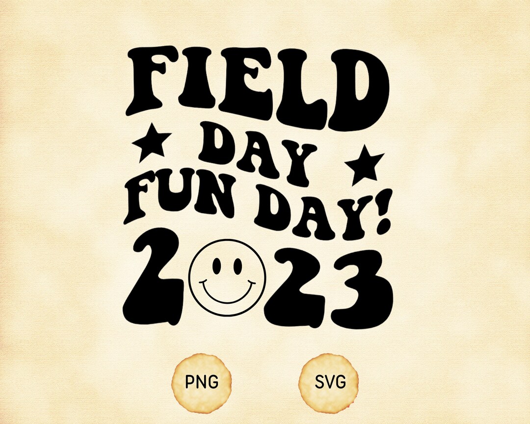Field Day Fun Day SVG Field Day Svg Retro School Game Day Etsy