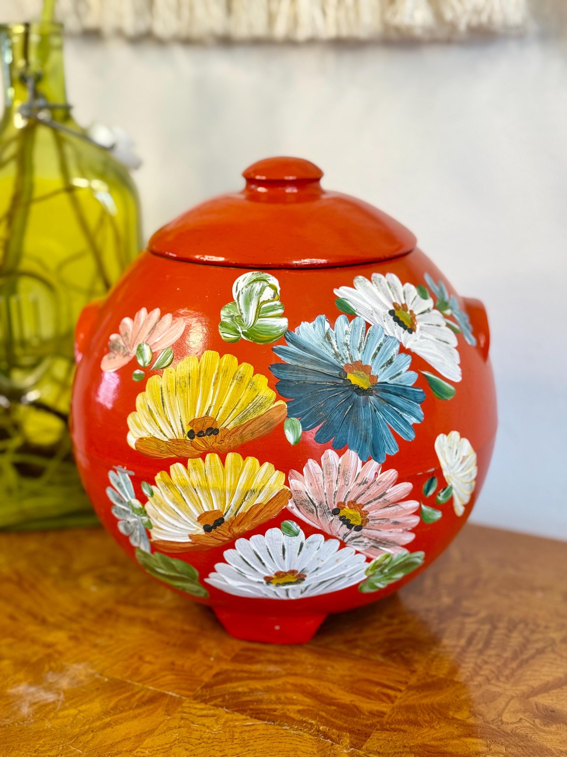 RANSBURG ランズバーグ キャニスター 缶 6点セット 黄色 花 Ransburg Yellow - Etsy
