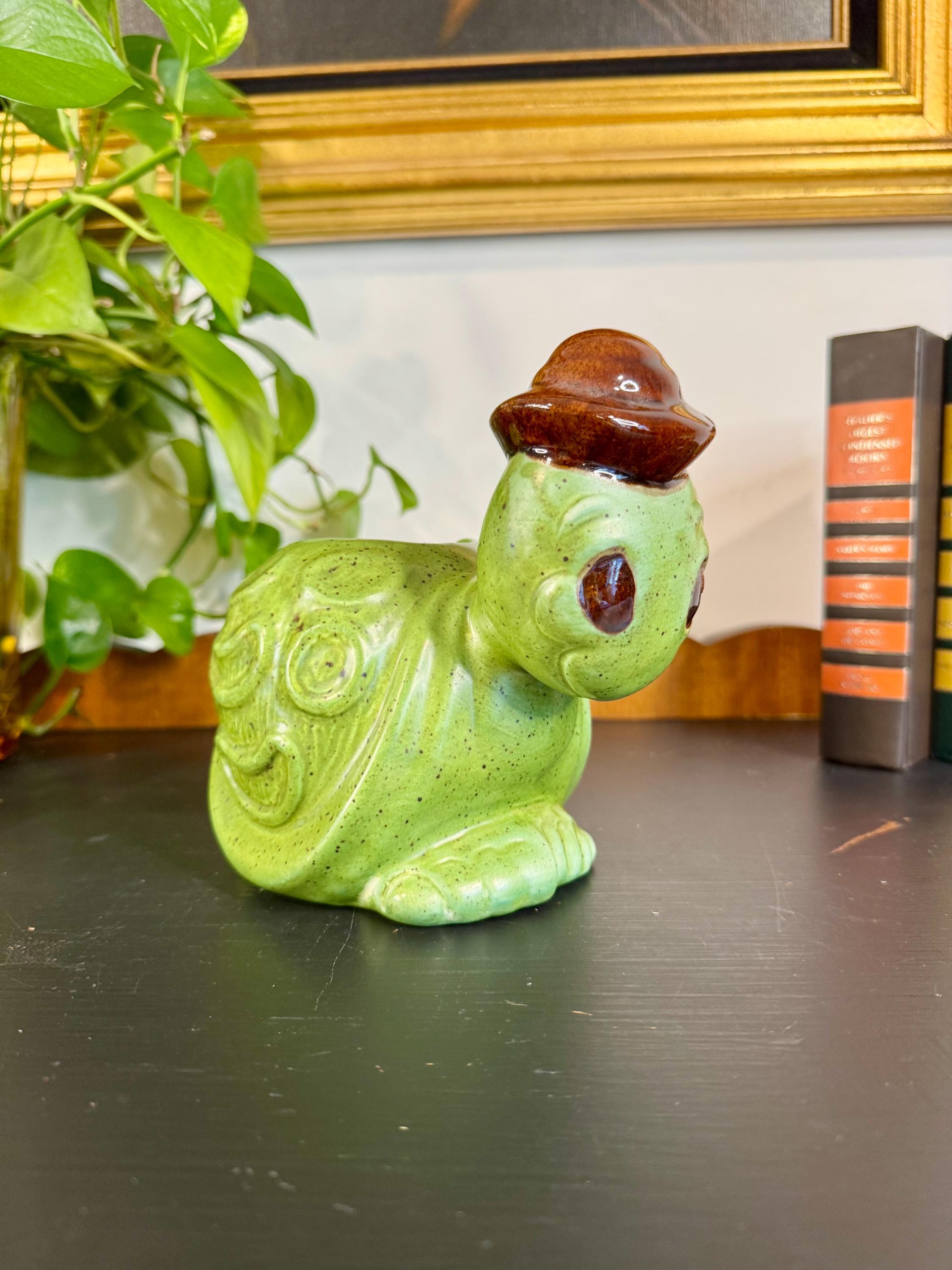 70s Ceramic Turtle - Etsy