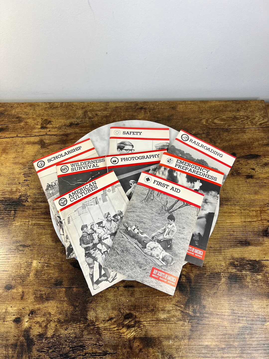 Vintage 1970's Boy Scouts of American Merit Badge Pamphlets Lot of 8