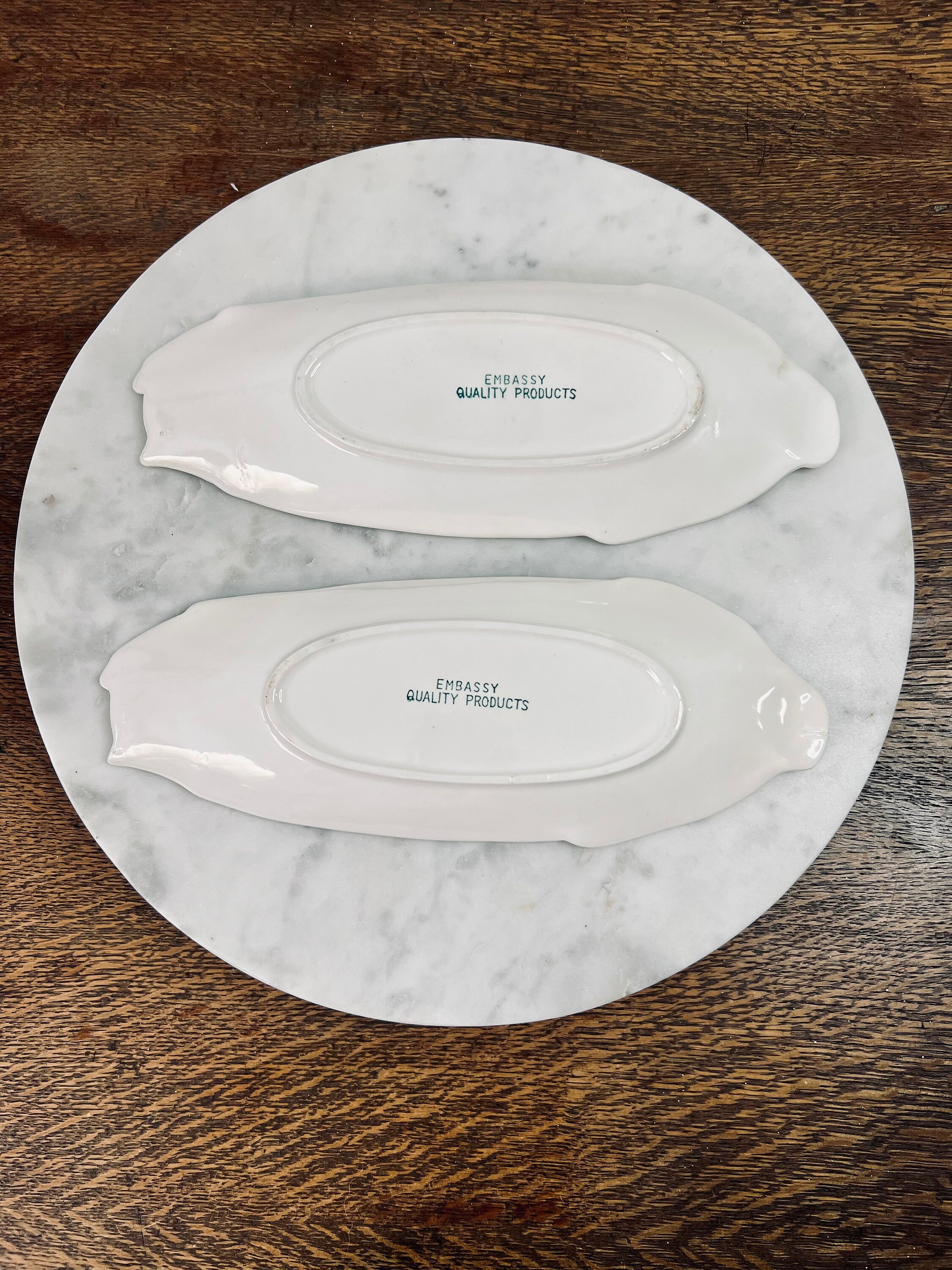 Vintage Embassy Quality Products Corn Cob Plates Set of 4 Etsy