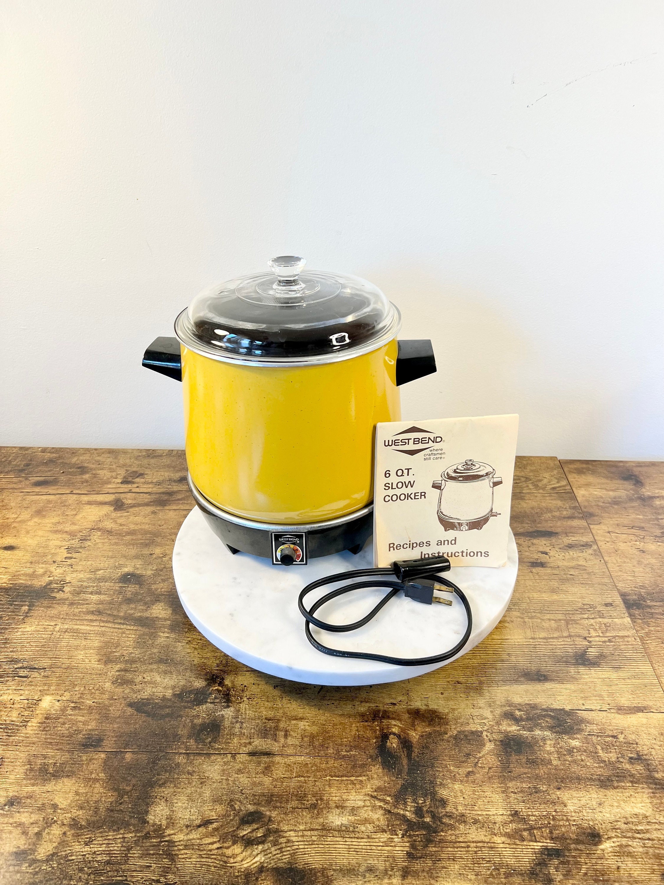 West Bend, Kitchen, Vintage West Bend Slow Cooker