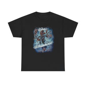 The Thing John Carpenter Retro Vintage Horror Movie Tshirt