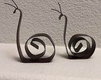 5” and 6” Steel Garden Snails