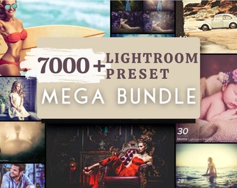 7000 Lightroom Bundle, Lightroom Preset Bundle,