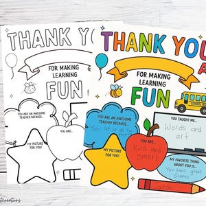 Página para colorear imprimible de la Semana de agradecimiento a los maestros. Regalo de agradecimiento para maestros. Regalos para maestros. Descarga digital instantánea para niños de la escuela.