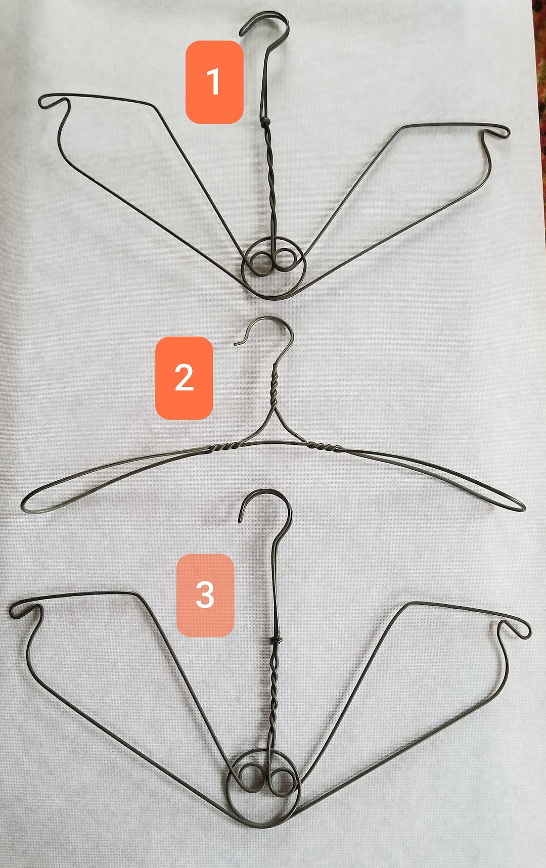 Unique Vintage Metal Hangers Etsy