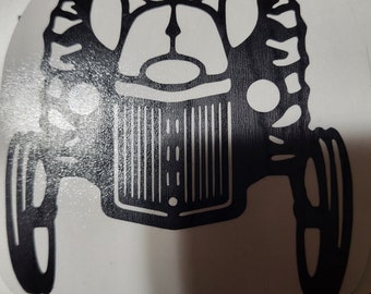 8n Ford Tractor Decal