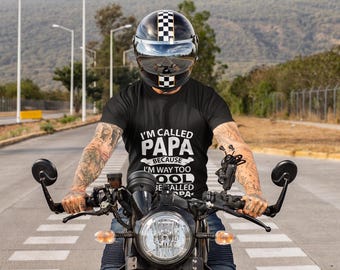 Papa Shirt, Fathers Day Gift, Custom Print Tee, Unisex T-Shirt, Personalized Dad Top