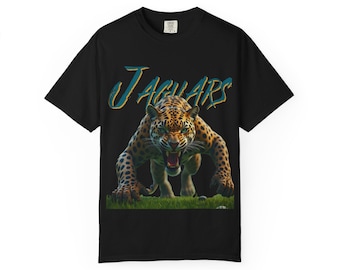Jacksonville Jaguars Inspired Sports Tee Unisex Game Day Shirt Fan Apparel Gift for Him