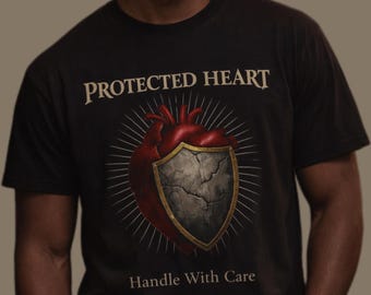 Dark Romance Gothic Protected Graphic Tee Unisex Alternative Valentine Streetwear Shirt
