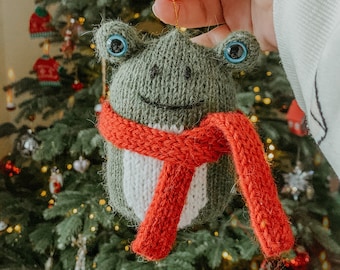 Henry Frog knitting pattern