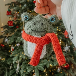 Patrón de tejido Henry Frog