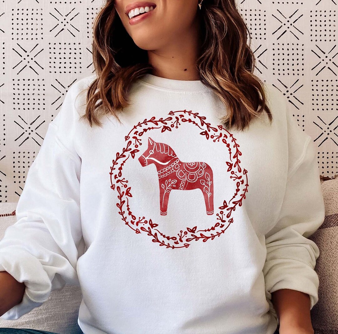 Dala Horse, Dalahorse, God Jul, Swedish Christmas, Swedish Gift ...