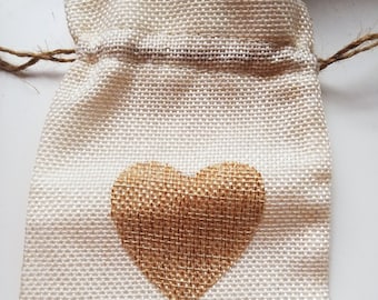 BOLSAS CON FORMA DE CORAZÓN