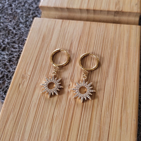 Boucles d'oreilles SUNSHINE