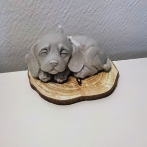 Dog candle