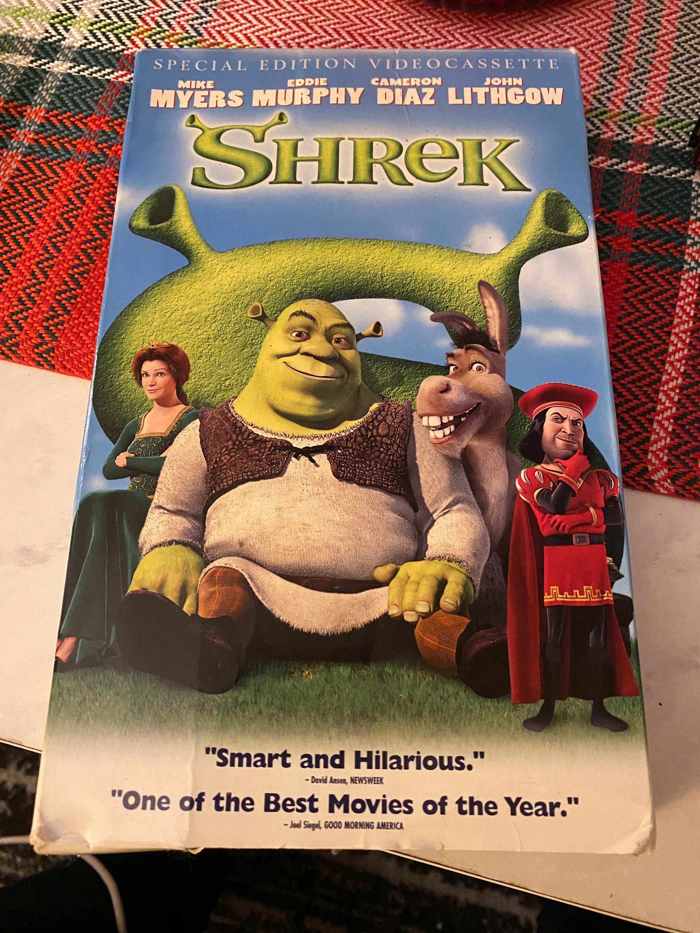 Shrek VHS Special Edition - Etsy