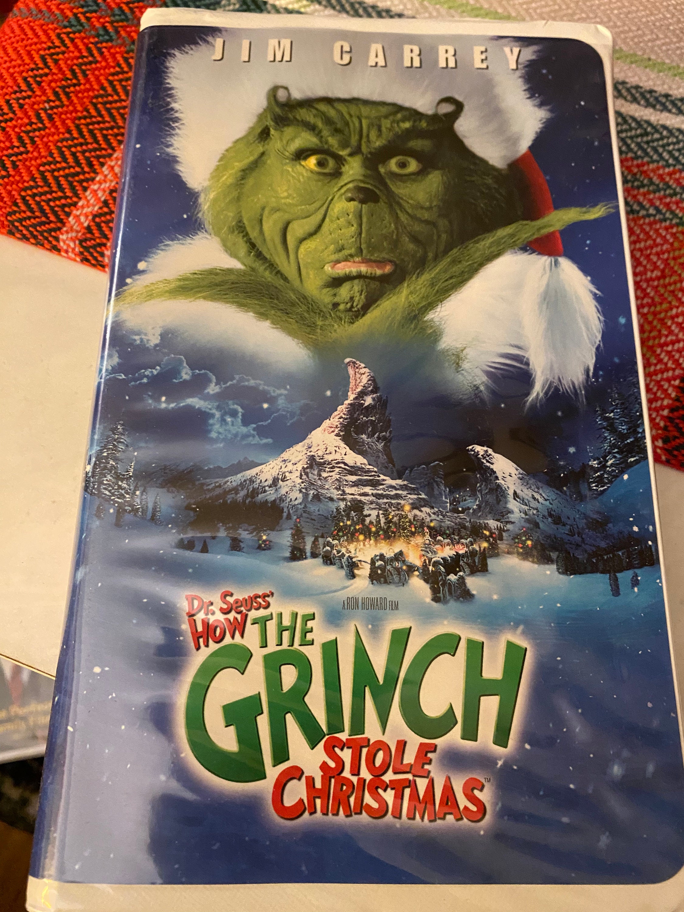 Dr Seuss How the Grinch Stole Christmas VHS Etsy