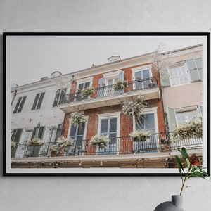 Arte de pared de Nueva Orleans, Arte de pared imprimible de Nueva Orleans, Conjunto de impresión de Nueva Orleans, Arte de pared de la ciudad, Impresión digital, Barrio francés, Cartel de viaje