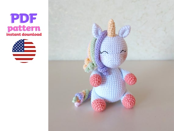 Candy Unicorn Örgü Tarifi
