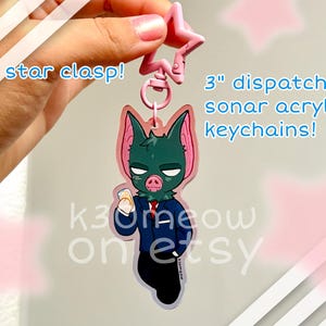 Dispatch Sonar Twinks 3&quot; Acrylic Keychain!
