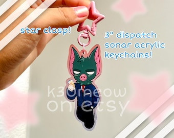 Dispatch Sonar Twinks 3" Acrylic Keychain! **NOT RESTOCKING**