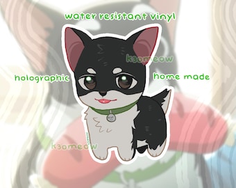 Wyślij naklejkę holograficzną Beef Dog o średnicy 3 cali!