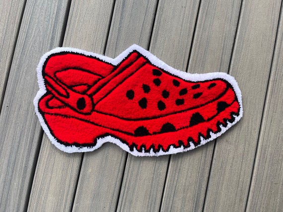 Croc Tufted Rug, Tufted Shoe Rug