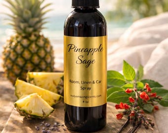 Ananas Salbei Geruchsneutralisierender Spray, Raumlufterfrischer