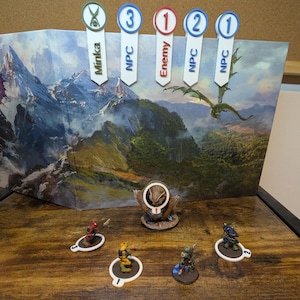 D&D Mini&#39;s Combat Tracker - Dungeons and Dragons