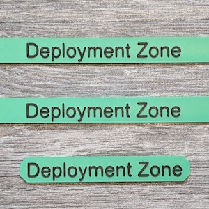 WH40k Deployment Zone Markers