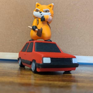 Spiffo character figure, Project Zombiod