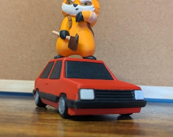 Spiffo character figure, Project Zombiod
