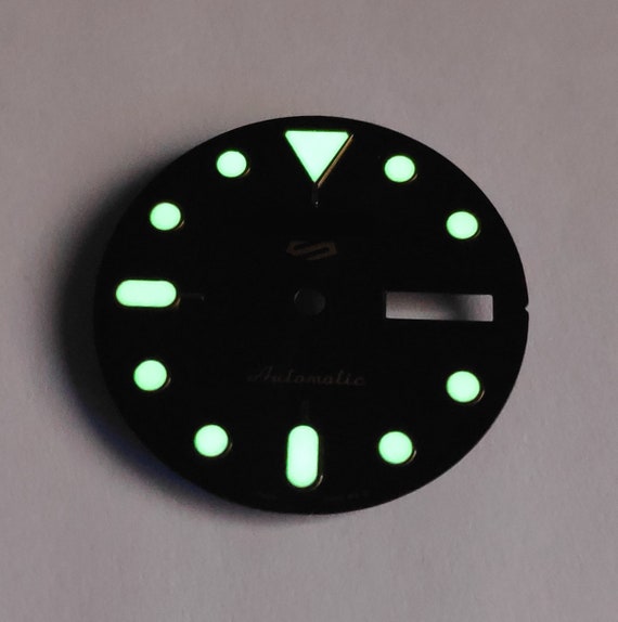 NH36 Movement Seiko 5 SPORT Dial 28.5 SRPD76 BLACK GOLD Etsy UK