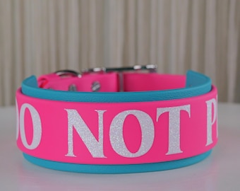 2-Inch Custom Biothane® Dog Collar | Double Layer | Waterproof | Adjustable Fit | Pet Collar | Leather Alternative |