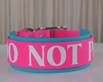 2-Inch Custom Biothane® Dog Collar | Double Layer | Waterproof | Adjustable Fit | Pet Collar | Leather Alternative |