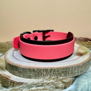 1.5-Inch Biothane® Dog Collar | Double Layer | Waterproof & Durable | Adjustable Fit | Pet Collar | Leather Alternative |